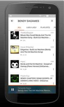 BENDY Dagames Full Songs 6 تصوير الشاشة
