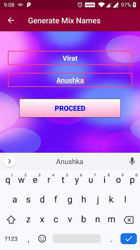Mix Names screenshot 2
