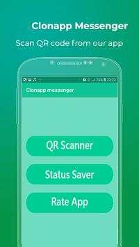 Clonapp Messenger WhatsWeb screenshot 2