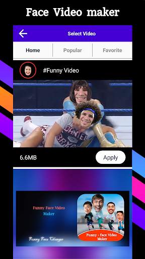 Funny Face Dance Video Maker with musics and songs screenshot 4