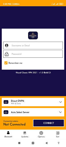 ROYAL CLASSIC VPN screenshot 1