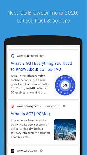 New Uc Browser 2021, Latest, Fast download & mini screenshot 1