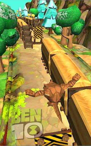 New Ben Alien Boy Rush - Jungle Escape Run screenshot 6