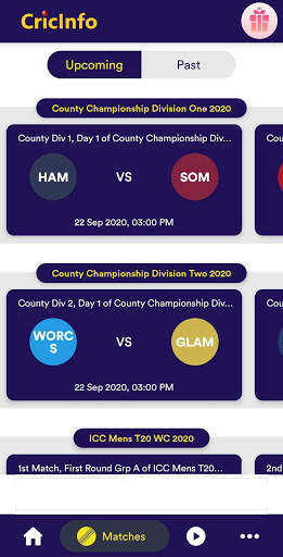 CricInfo - Fastest Free Live line Cricket Scores screenshot 1