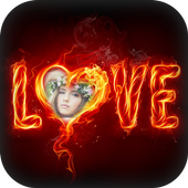Fire Photo Frame icon