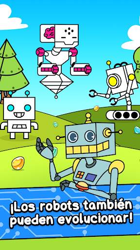 Robot Evolution - Clicker Game screenshot 1