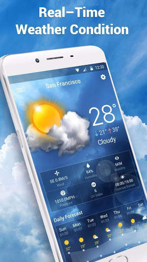 weather notification bar screenshot 2