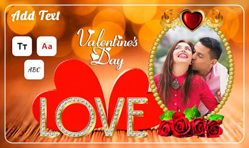 Valentine Day Photo Frame - Love Photo Frames screenshot 2