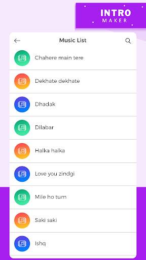 Intro Movie Maker With Music screenshot 3