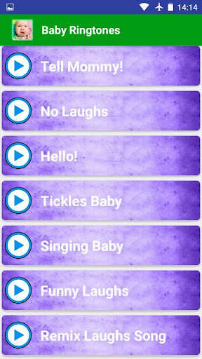 Baby Ringtone Funny Sounds screenshot 1