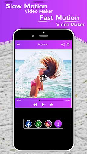 Slow Motion Video Maker-Fast Motion Video Maker screenshot 4
