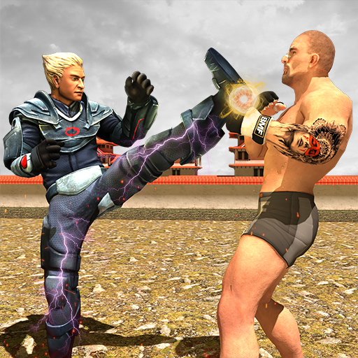 Kung fu Ninja vs KickBoxer: Rings Fight Game icon