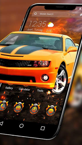 Transformer Car Robot APUS Launcher Theme screenshot 3