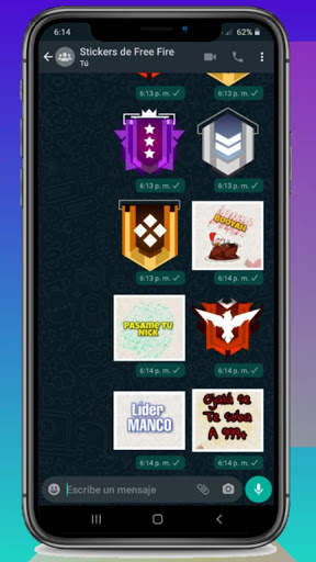 Stickers de Free Fire   Chat screenshot 7