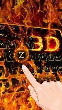 Flaming Fire Live Keyboard screenshot 2