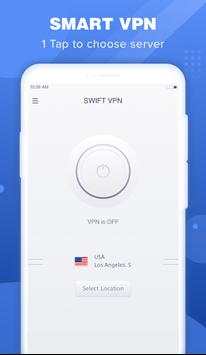 Swift VPN - Free Unblock VPN & Fast Security VPN screenshot 1