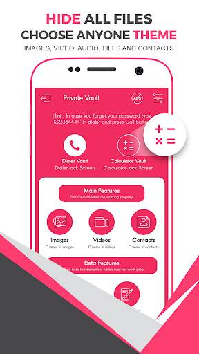 Dialer   Calc Vault - Hide Photo, Video & Contact screenshot 5