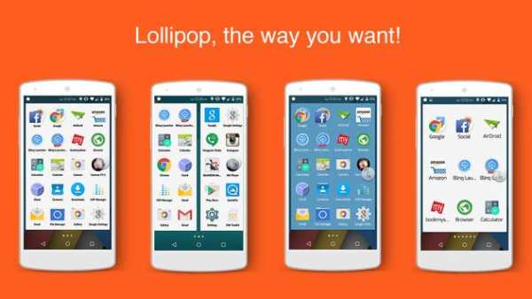 Blinq Lollipop Launcher screenshot 9