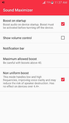 Increase Volume Booster screenshot 2