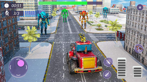 Heavy Excavator Robot Game screenshot 4