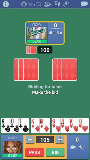 Thousand 1000 Online card game screenshot 3