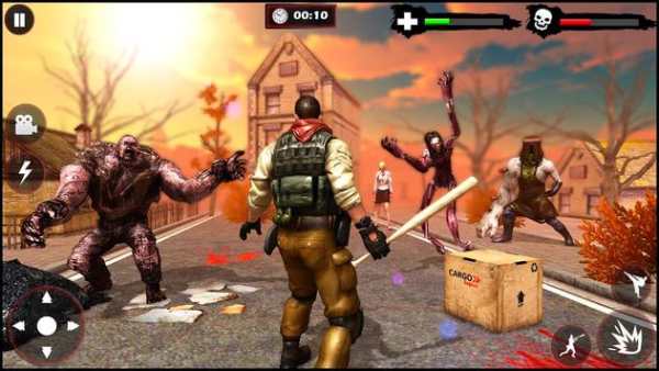 penembakan zombie pertandingan : penembakan zombie screenshot 1
