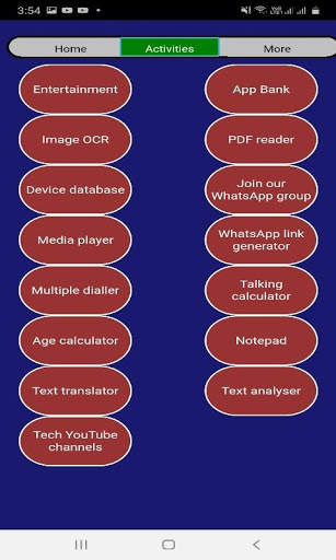 Blind Tech Hindi - Multipurpose App for Blinds. screenshot 3