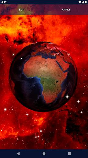 Earth in Space Live Wallpaper screenshot 7