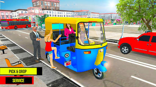 Indian Modern Rickshaw Games screenshot 1