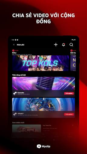MyClip - Mạng xã hội Video screenshot 18