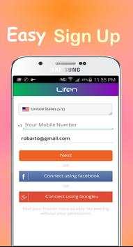 Lifen | Free Messenger & Calls screenshot 3