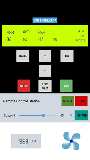 VFD Simulator screenshot 2