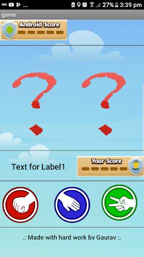 The RockPaperScissor Game screenshot 4