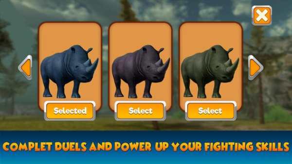 Rhino Fighting Game: Kung Fu Animals Fight screenshot 3