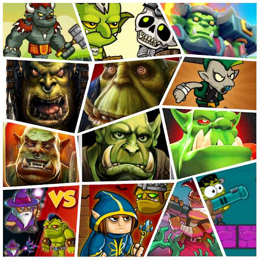 Clash of Orcs : Orc Battle Game Collection screenshot 3
