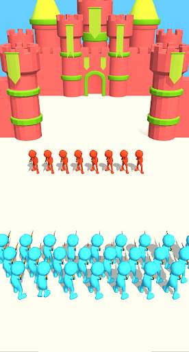 Dual Army Run - Stickman Clash screenshot 3