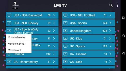 One Channel IPTV Pro screenshot 4