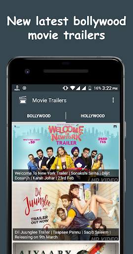 Bollywood & Hollywood Movie Trailers screenshot 1