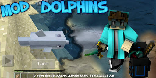 Dolphins Plus Mod Sharks for PE screenshot 5