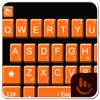 Dark Orange Keyboard Theme on 9Apps