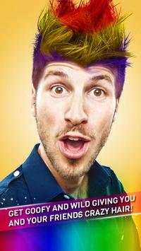 Crazy Man Hair Mustache Beard screenshot 1