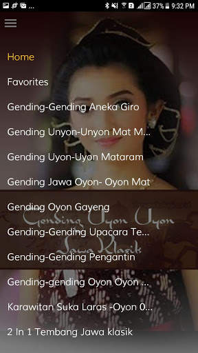 Gending Uyon Uyon Jawa Klasik 4 تصوير الشاشة