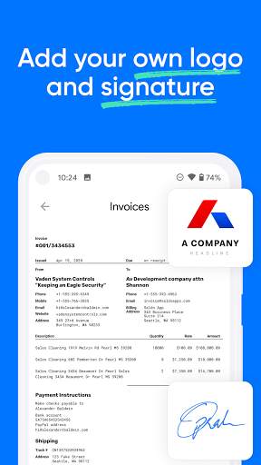 Invoice Maker 2 by Saldo Apps screenshot 2