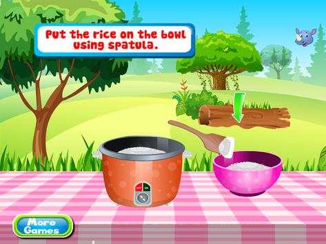 Sushi fish cooking games screenshot 3