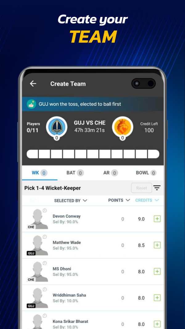 Real11: Play Fantasy Cricket screenshot 6