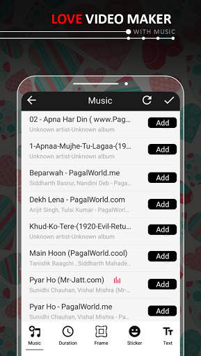 Love Video Maker with Music – Slideshow Maker screenshot 5