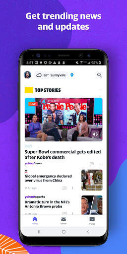 Yahoo - News, Mail, Sports скриншот 6