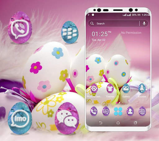 Easter Egg Launcher Theme screenshot 1