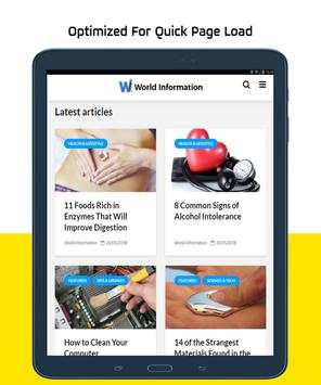 World Information screenshot 11