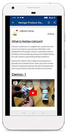 Vestige Product Demo App screenshot 5